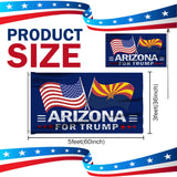 Arizona For Trump 3 x 5 Flag - Limited Edition Dual Flags