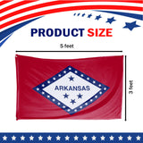 Arkansas State Flag 3 x 5 Feet