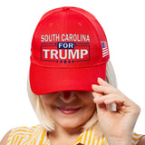 South Carolina For Trump Limited Edition Embroidered Hat
