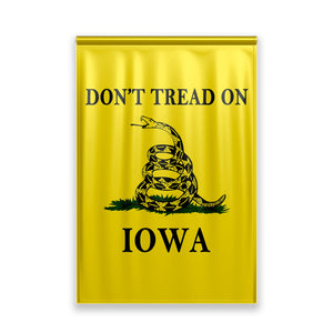 Don't Tread On Iowa Yard Flag- Limited Edition Garden Flag