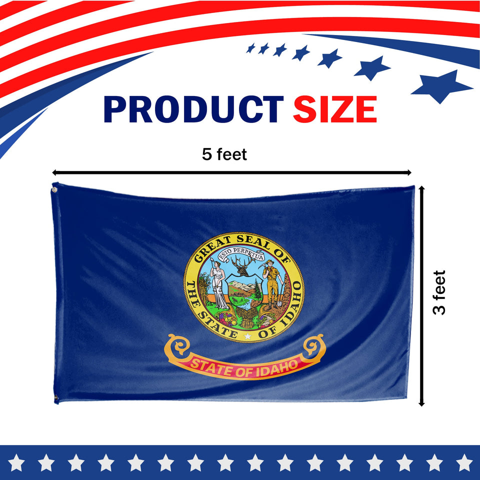 Idaho State Flag 3 x 5 Feet