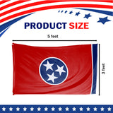 Tennessee State Flag 3 x 5 Feet
