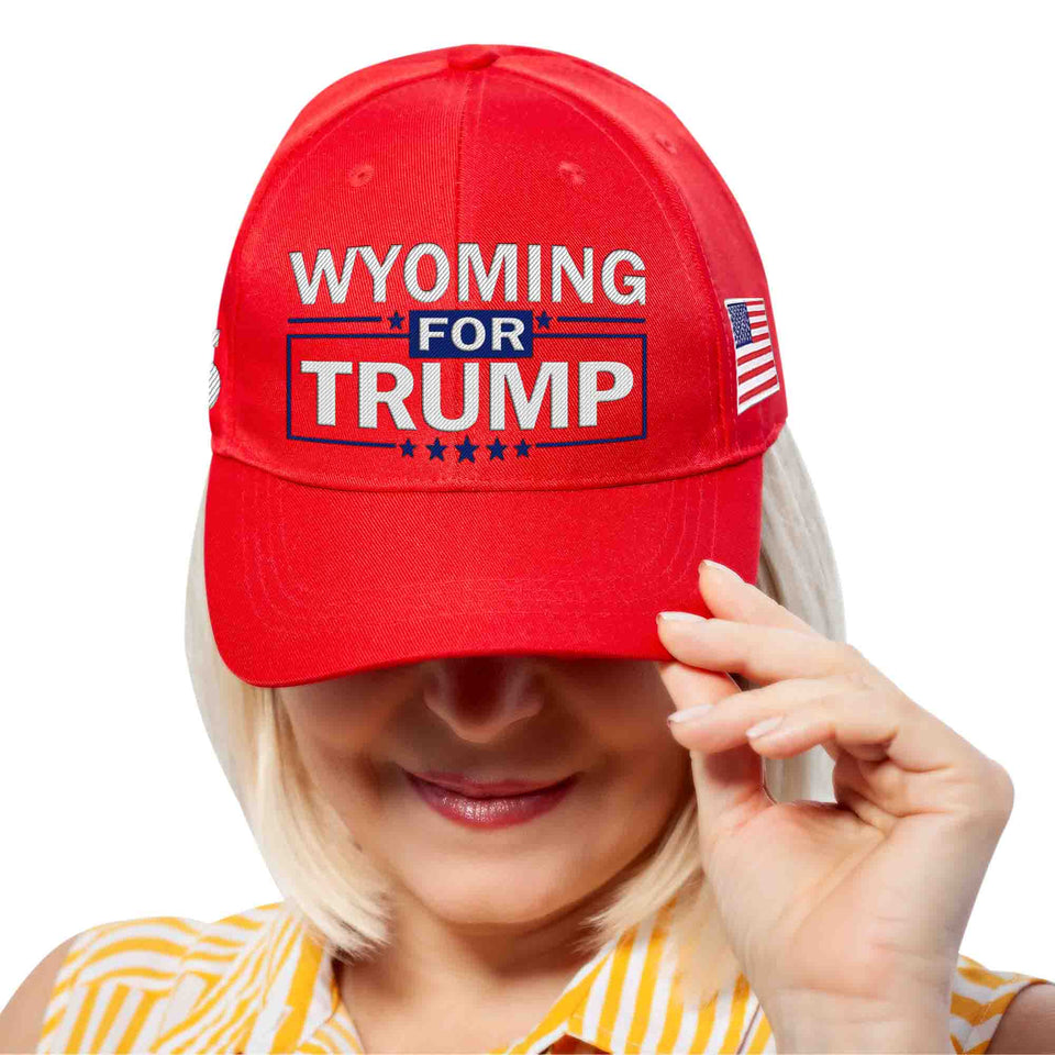 Wyoming For Trump Limited Edition Embroidered Hat