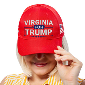 Virginia For Trump Limited Edition Embroidered Hat
