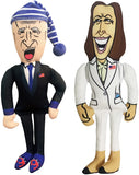 Sleepy Joe Biden and Kamala Harris Tough Plush Dog Chew Toys with Squeakers - Official Republican Dogs Bundle