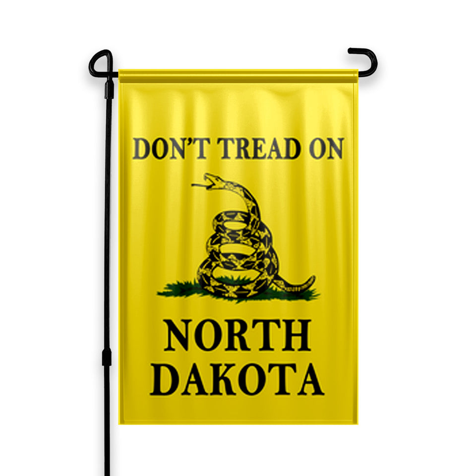 Don't Tread On North Dakota Yard Flag- Limited Edition Garden Flag