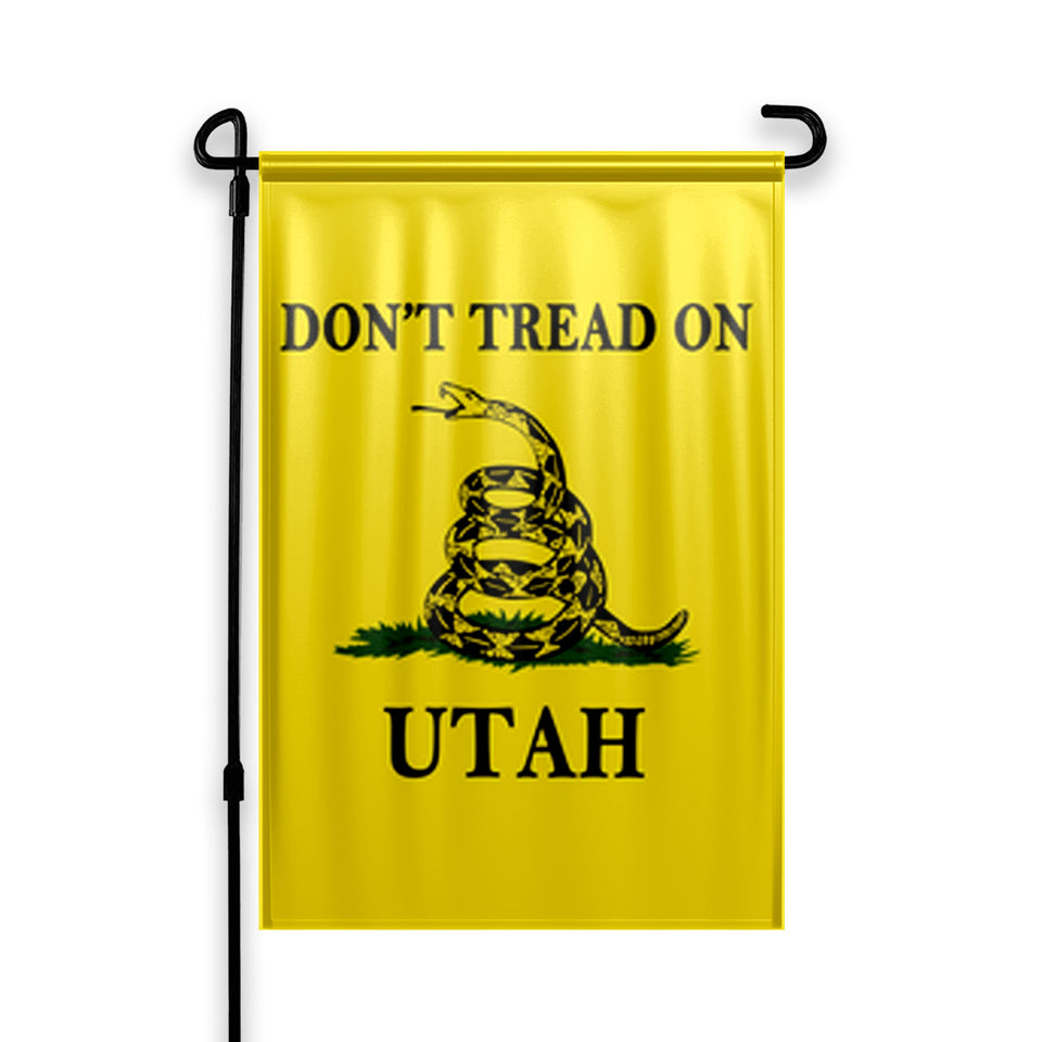 Don't Tread On Utah Yard Flag- Limited Edition Garden Flag