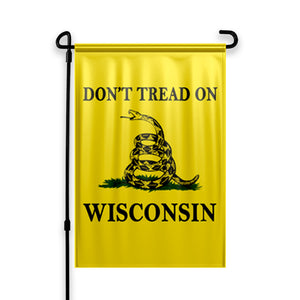 Don't Tread On Wisconsin Yard Flag- Limited Edition Garden Flag