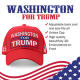 Washington For Trump Limited Edition Embroidered Hat