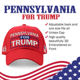 Pennsylvania For Trump Limited Edition Embroidered Hat