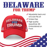 Delaware For Trump Limited Edition Embroidered Hat