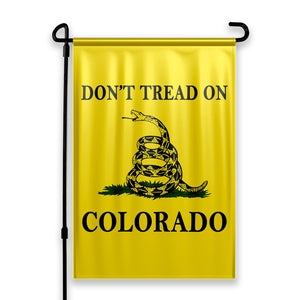 Don't Tread On Colorado Yard Flag- Limited Edition Garden Flag