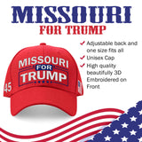Missouri For Trump Limited Edition Embroidered Hat