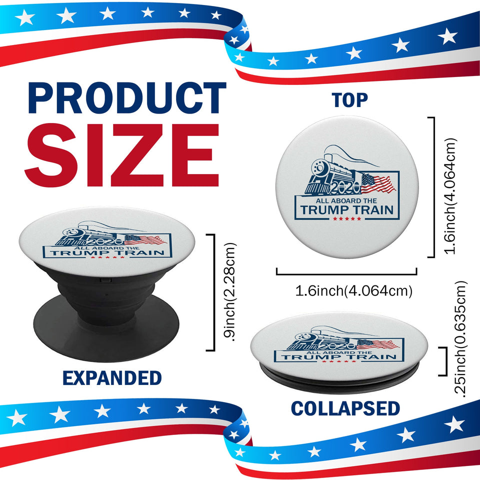 All Board The Trump Train Collapsible Cell Phone Grip