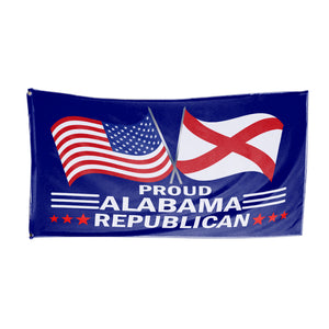 Proud Alabama Republican  3 x 5 Flag - Limited Edition Flags