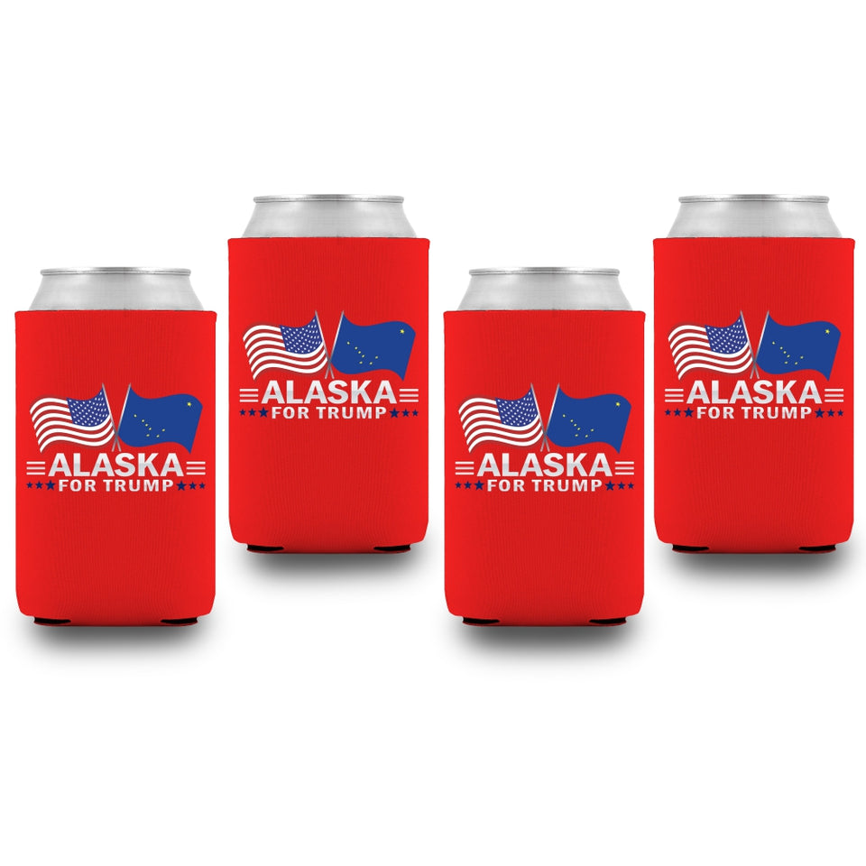 Alaska For Trump Limited Edition Can Cooler 4 Pack