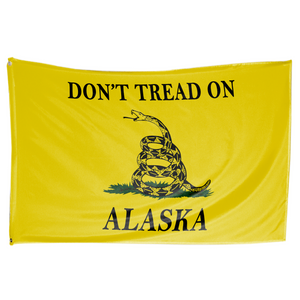 Don't Tread on Alaska 3 x 5 Gadsden Flag - Limited Edition