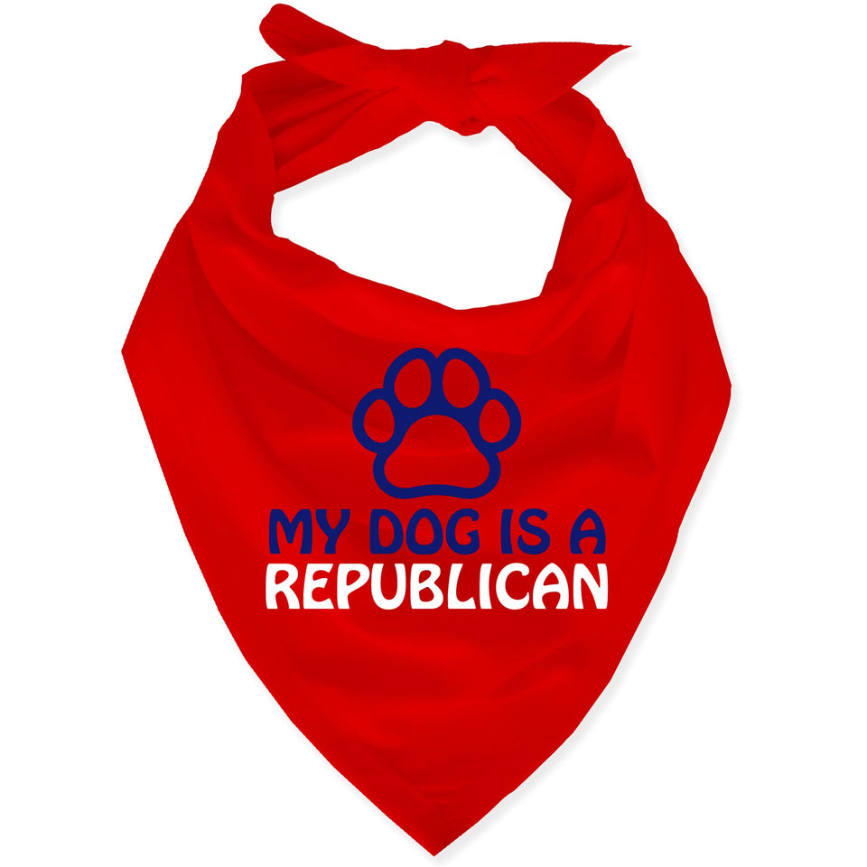 My Dog is a Republican Dog Bandana