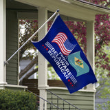 Proud Delaware Republican 3 x 5 Flag - Limited Edition Flags