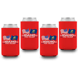 Idaho For Trump Limited Edition Can Cooler 4 Pack
