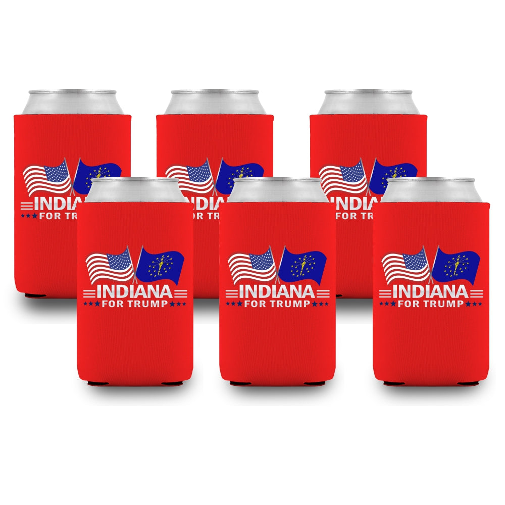 Indiana For Trump Limited Edition Can Cooler 6 Pack