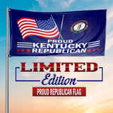 Proud Kentucky Republican 3 x 5 Flag - Limited Edition Flags