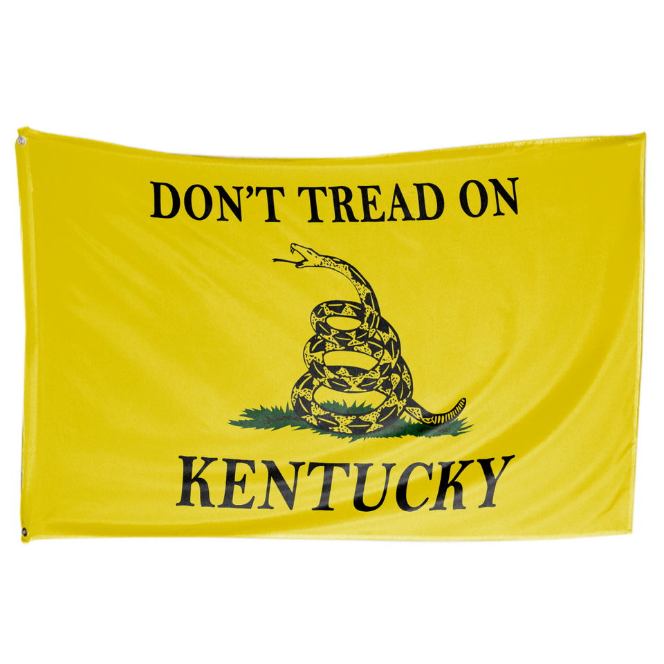 Don't Tread on Kentucky 3 x 5 Gadsden Flag - Limited Edition