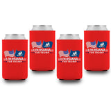 Louisiana For Trump Limited Edition Can Cooler 4 Pack