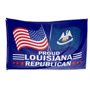 50 States Proud State Republican 3 X 5 Flag - Limited Edition Flag