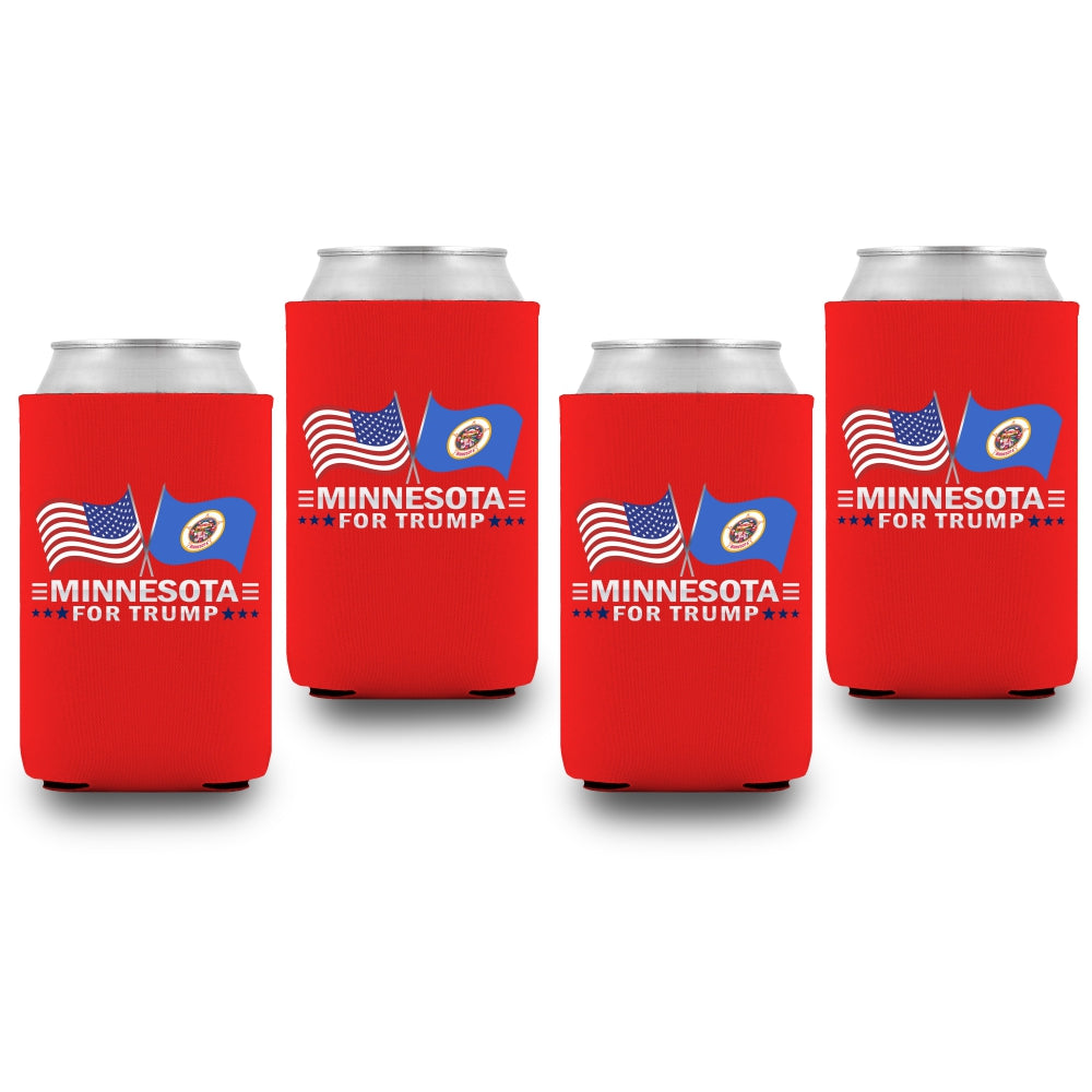 Minnesota For Trump Limited Edition Can Cooler 4 Pack