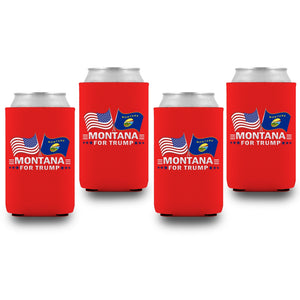 Montana For Trump Limited Edition Can Cooler 4 Pack