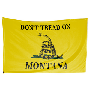 Don't Tread on Montana 3 x 5 Gadsden Flag - Limited Edition