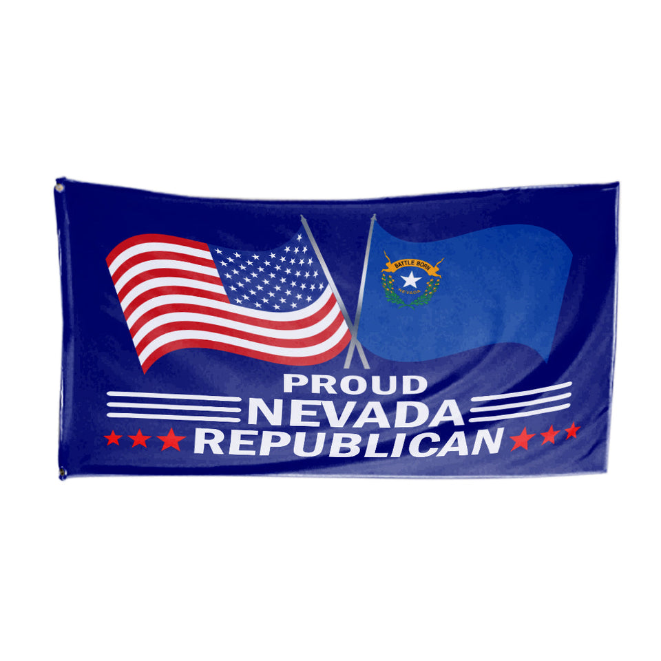 Proud Nevada Republican 3 x 5 Flag - Limited Edition Flags