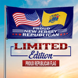 Proud New Jersey Republican 3 x 5 Flag - Limited Edition Flags