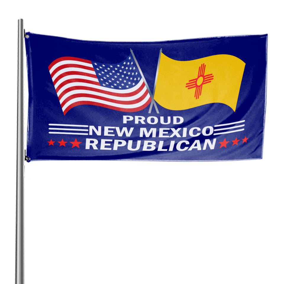 Proud New Mexico Republican 3 x 5 Flag - Limited Edition Flags