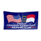 Proud North Carolina Republican 3 x 5 Flag - Limited Edition Flags