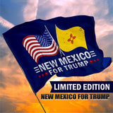 New Mexico For Trump 3 x 5 Flag - Limited Edition Dual Flags