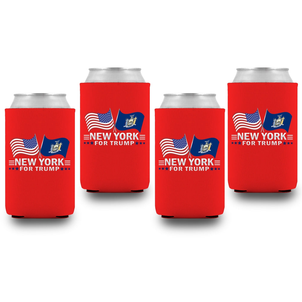 New York For Trump Limited Edition Can Cooler 4 Pack