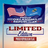 Proud Oklahoma Republican 3 x 5 Flag - Limited Edition Flags