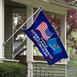 Proud Oklahoma Republican 3 x 5 Flag - Limited Edition Flags