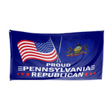 Proud Pennsylvania Republican 3 x 5 Flag - Limited Edition Flags