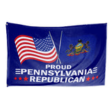 50 States Proud State Republican 3 X 5 Flag - Limited Edition Flag