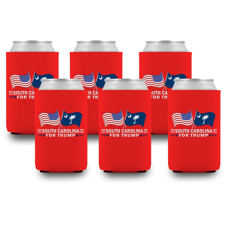 South Carolina For Trump Limited Edition Can Cooler 6 Pack