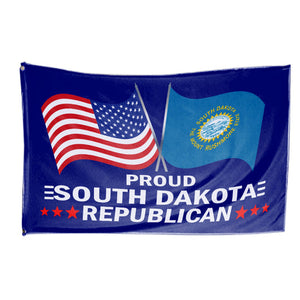 50 States Proud State Republican 3 X 5 Flag - Limited Edition Flag