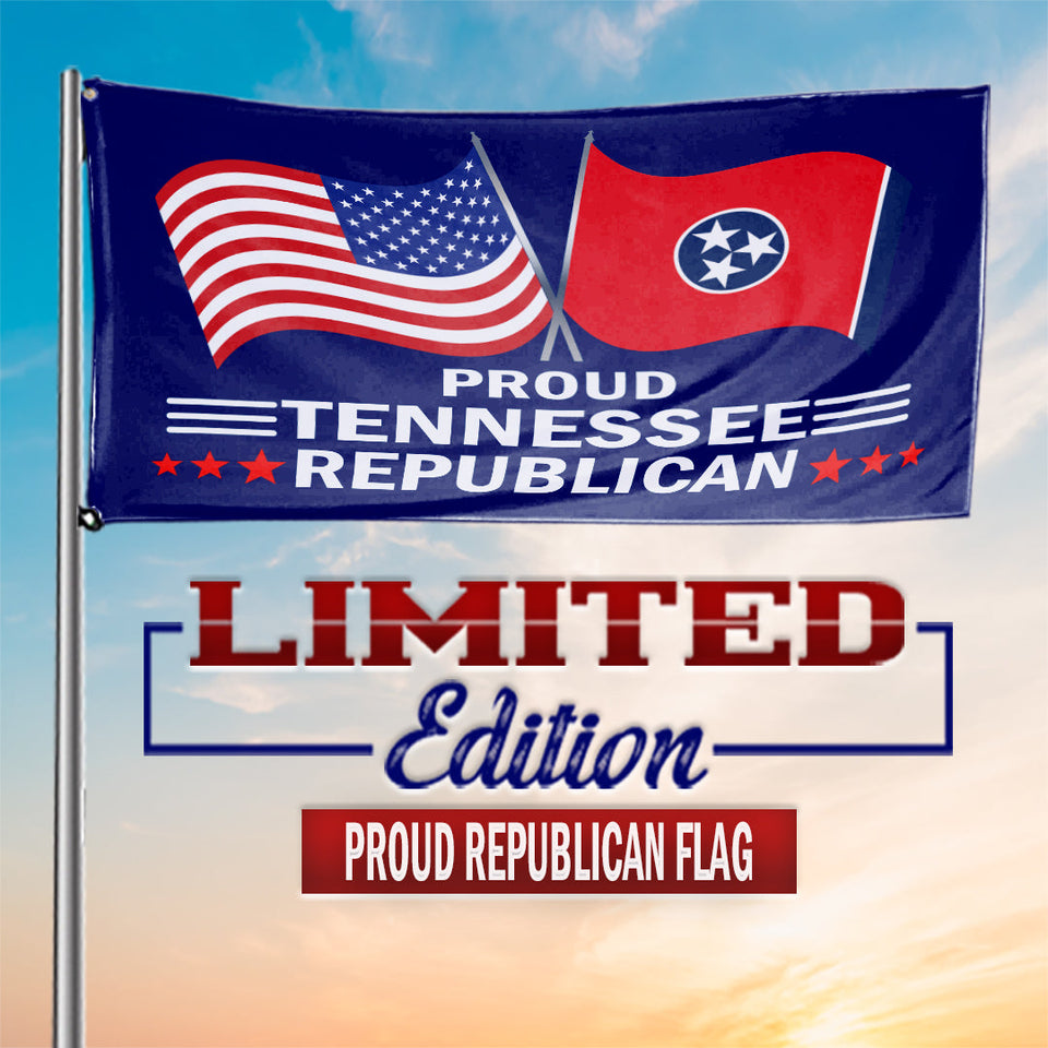 Proud Tennessee Republican 3 x 5 Flag - Limited Edition Flags