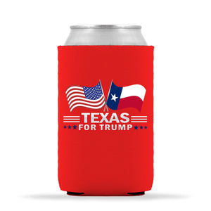 Texas For Trump Limited Edition Can Cooler 4 Pack
