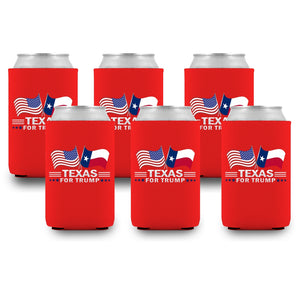 Texas For Trump Limited Edition Can Cooler 6 Pack
