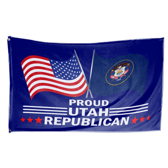 50 States Proud State Republican 3 X 5 Flag - Limited Edition Flag