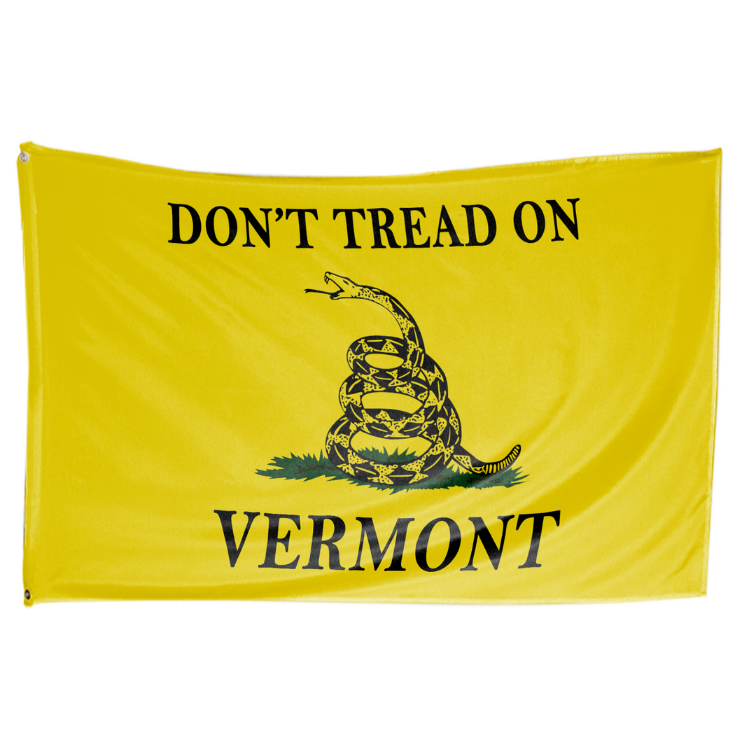 Don't Tread on Vermont 3 x 5 Flag - Limited Edition