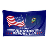 50 States Proud State Republican 3 X 5 Flag - Limited Edition Flag